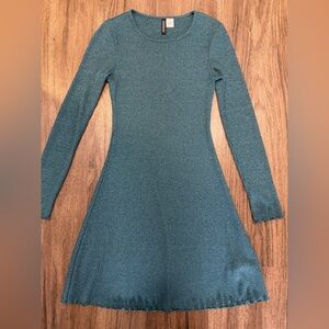 Divided LS Dress
